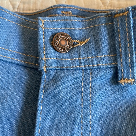 LEVI'S Orange Tab Vintage 70's Jeans WITH A SKOSH MORE COMFORT Size W40 L34 - Picture 4 of 9